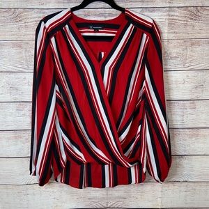 INC international Concepts Long Sleeves Blouse